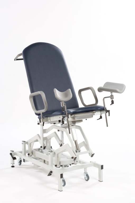 Medicare Gynaecology Couch Hydraulic with Manual Backrest and Leg Supports