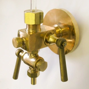 Water Gauge Set Fig 44 3/4" x 4 1/2" Flanged (0044)