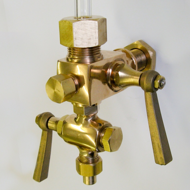Water Gauge Set Fig 31 1/2" x 3/4" bsp Screwed (0031)