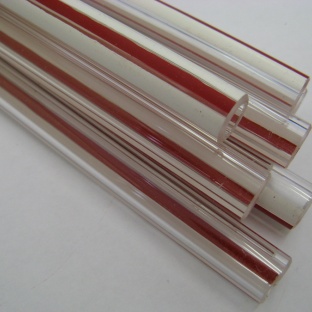 Red Striped Gauge Glass 2 Mtr x 5/8