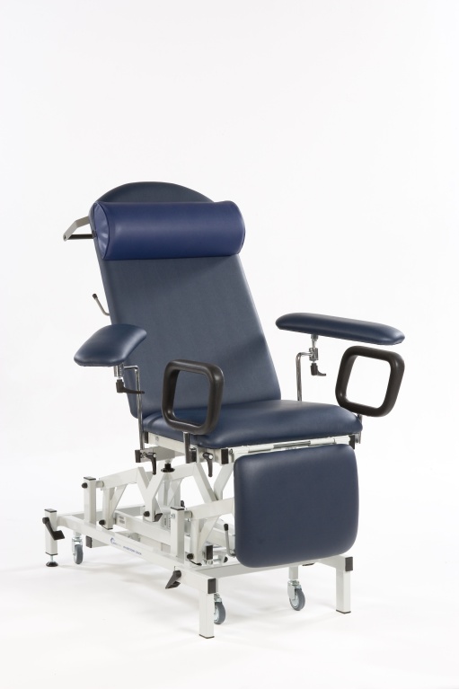 Medicare Phlebotomy Couch Electric with Manual Backrest