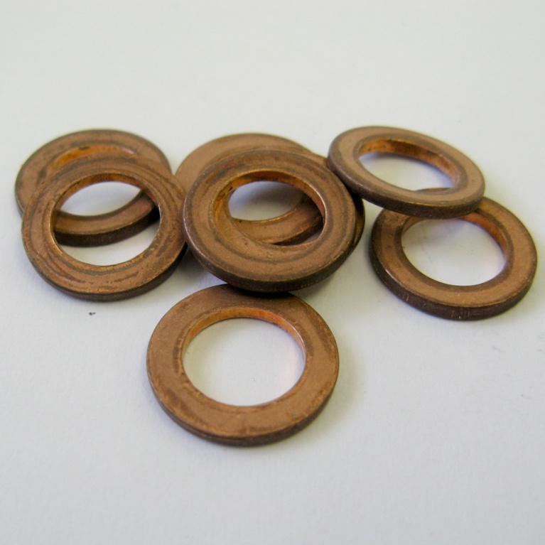 Reflex Gauge End Tube Washer (Copper)