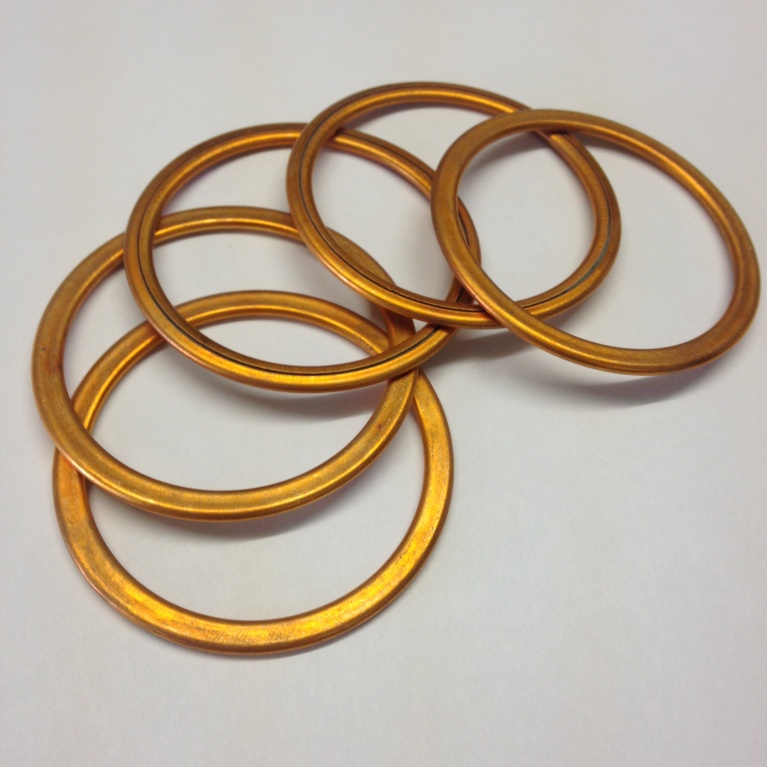 Compressible Copper Washer 1" x 5/8" x 1/8"