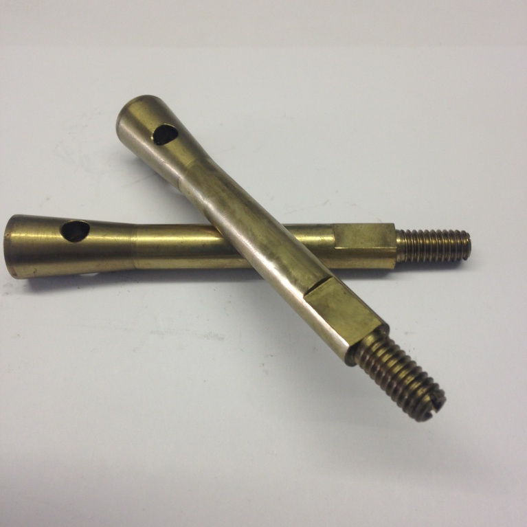 Spindles Brass (also available in Stainless Steel)  Dewrance 1/2" Taper