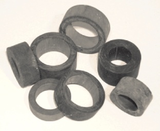 Rubbers 5/8 x 13/16 x 1/4